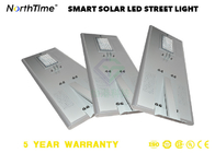 Cina LED Bridgelux Solarworld Panel Lampu Jalan PIR Sensor RoHS Di Gudang perusahaan