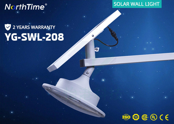 Cina 12V 6000K Terpadu Solar Powered LED Wall Light Untuk Taman / Jalan pabrik