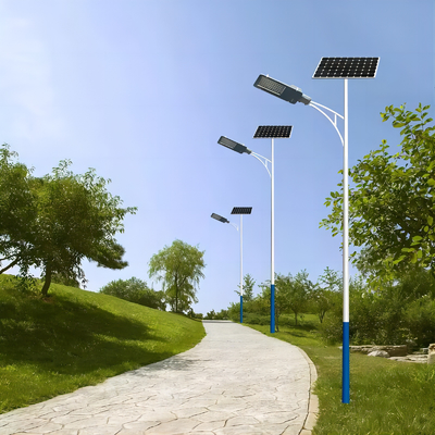 Lampu Jalan LED Bertenaga Surya 12V IP65 Dinilai CT 3000K ~ 6000K CE ROHS SERTIFIKAT